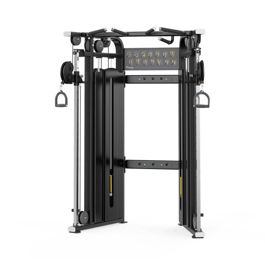 COOLBABY Versatile Functional Trainer with 18 User Start Options and Optional Handle Package - COOLBABY