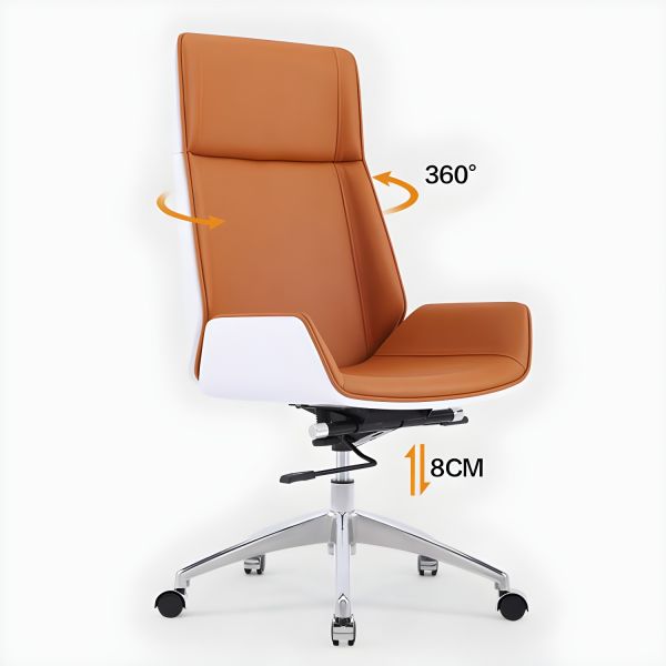 Luxury High Back Executive Office Chair For Modern Office - Bronze