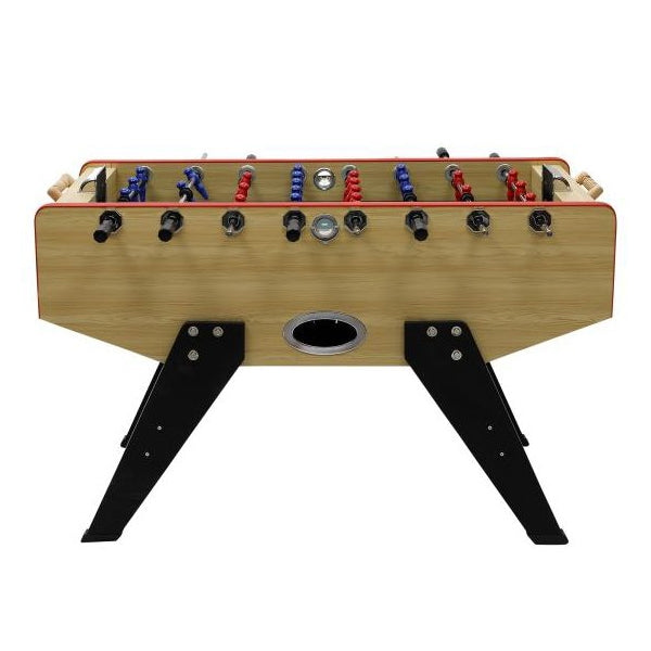 Foosball Game Table – Roma Italy Professional Soccer Table with Chrome Rods, Counterbalanced Players & Italian Design