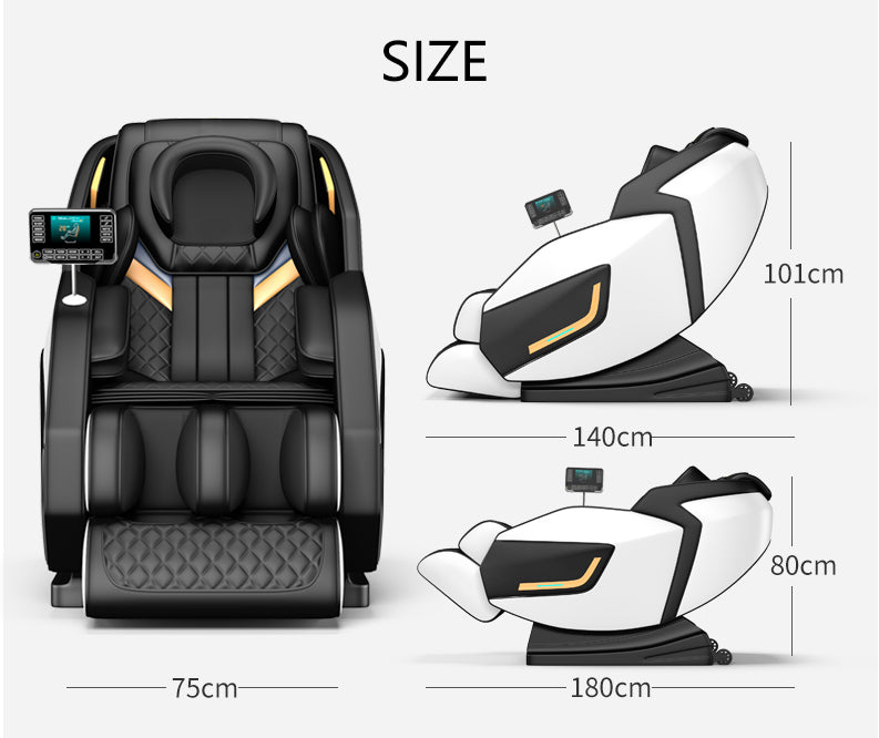 Massage Chair Z9, Full Body Massaging from head to Toe, Zero Gravity. - COOLBABY