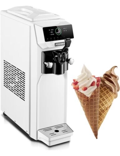 Full Touch Soft Ice Cream Machine - Electric Small Home Portable Soft Commercial Ice Cream Maker Machine - COOLBABY