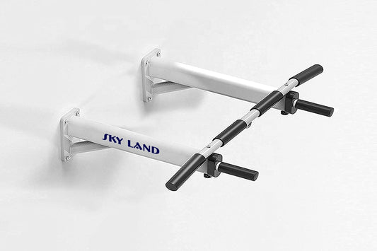 SKY LAND Unisex Adult Multifunctional Wall Mounted Pull Up Bar White, Large EM-1199 - COOLBABY