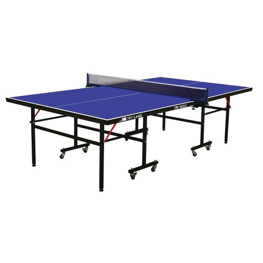 Skyland Single Folding Movable Tennis Table, Blue, EM-8003 - COOLBABY