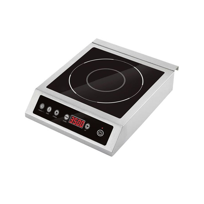 Induction Cooker - Cooker Portable Induction Hob, Hot Plate, Digital Display - 3500W - Sensor Touch Control, Timer Black - COOLBABY