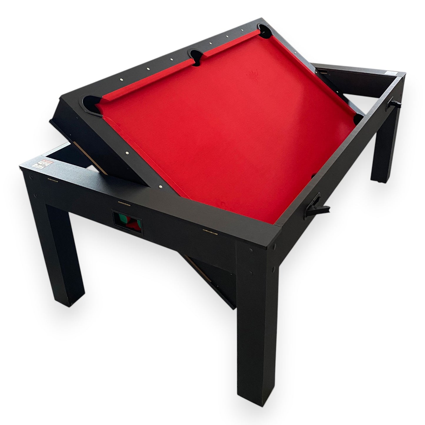 3 in 1 Multi Games Table Rotating Pool Table 7ft With Billiards + Air Hockey + Table Tennis + Dinning Table