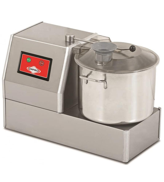 SD.01Y Cutter Mixer 8L Commercial Hummus Machine – Stainless Steel Food Processor Made in Turkey