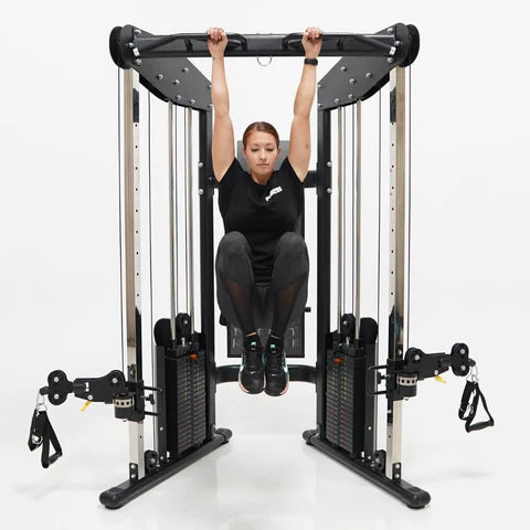 COOLBABY Functional Trainer: Compact Home Gym with Versatile Attachments - COOLBABY