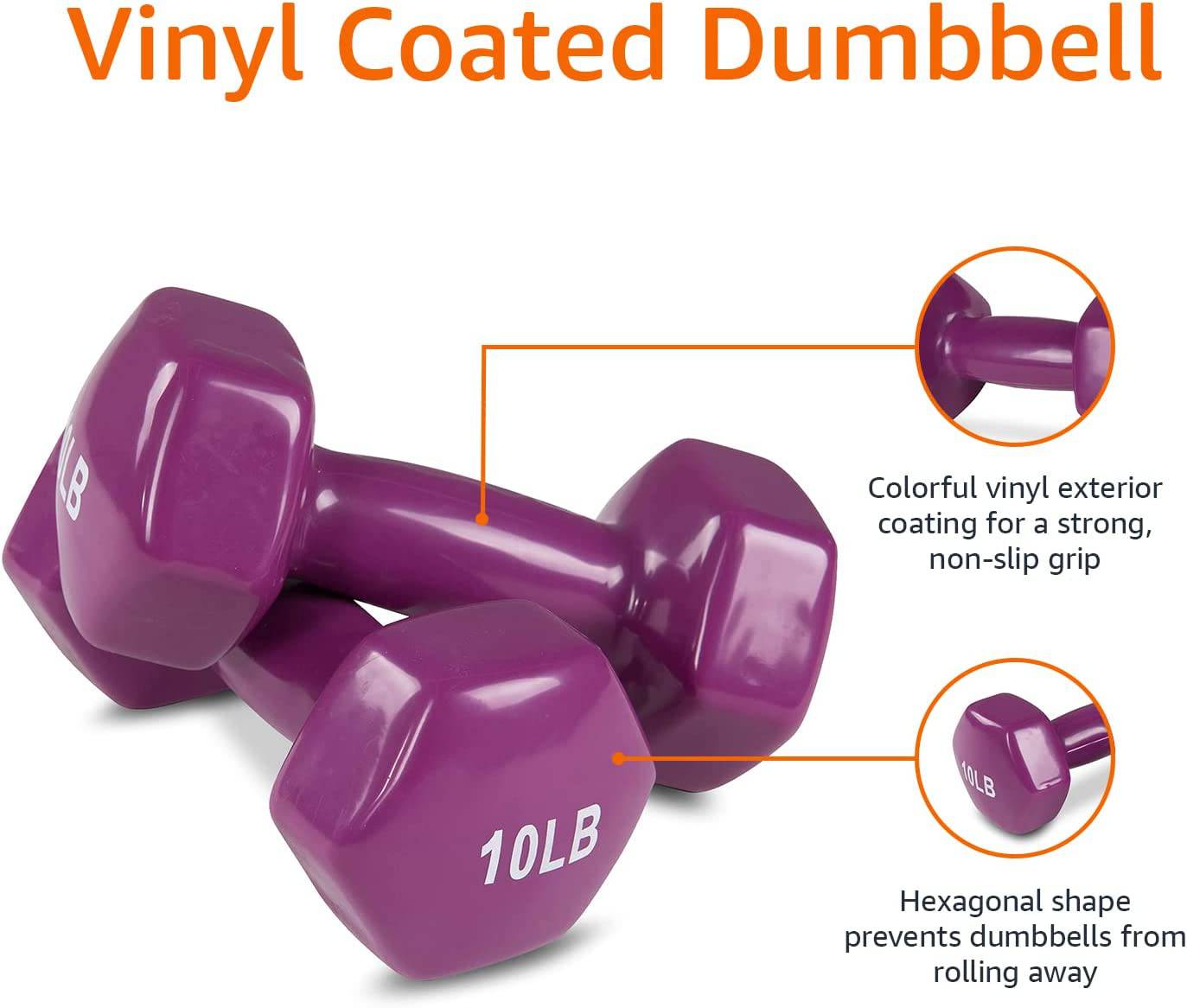 COOLBABY YL01-05 Dumbbells Weights Exercise- Multi colors - COOL BABY