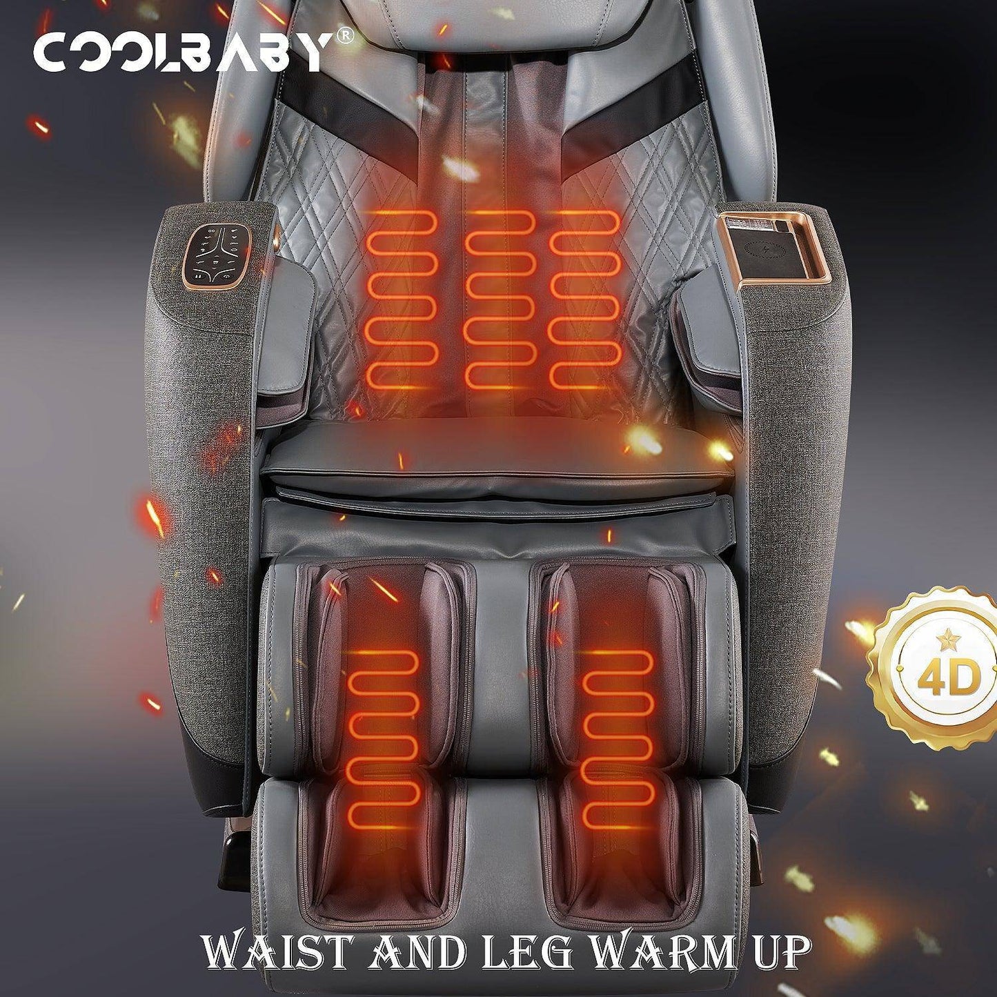 COOLBABY® RK-1912 Massage Chair - Home Office Luxury Capsule Chair - CoolBabyMass