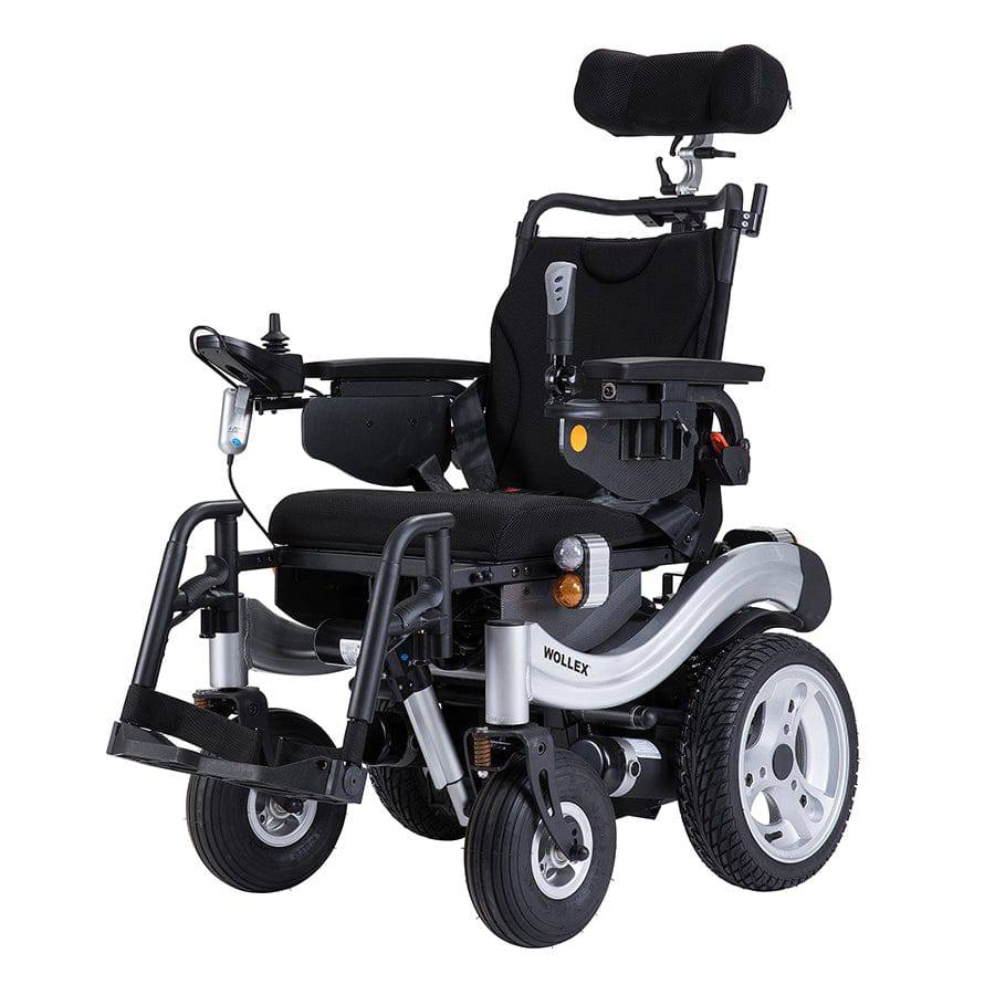 ENJOYCARE EPW65: Heavy-Duty Power Wheelchair, Stable with 2x75AH Battery - COOL BABY