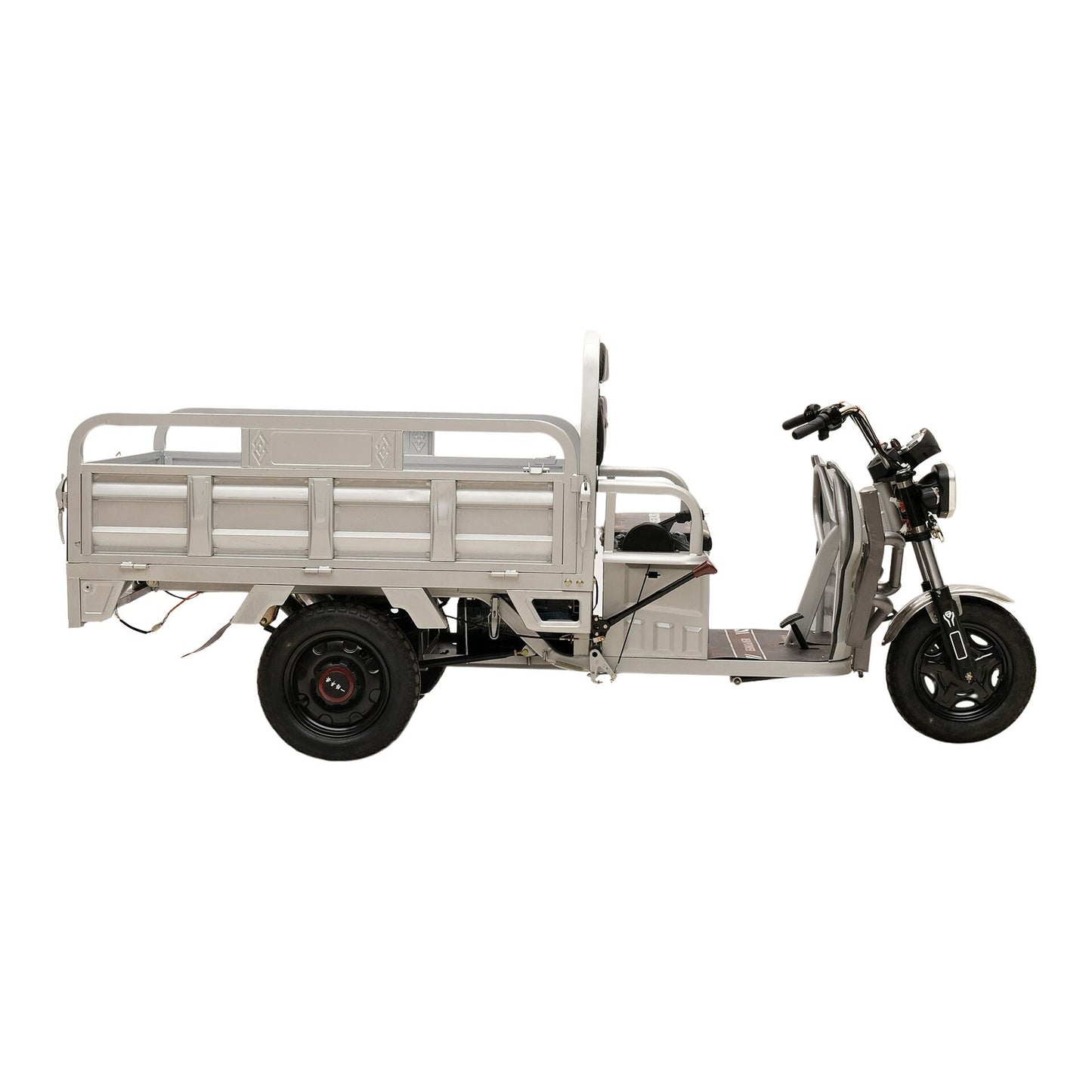 Chenxn Electric Cargo Tricycle, 1200W, Silver - COOLBABY