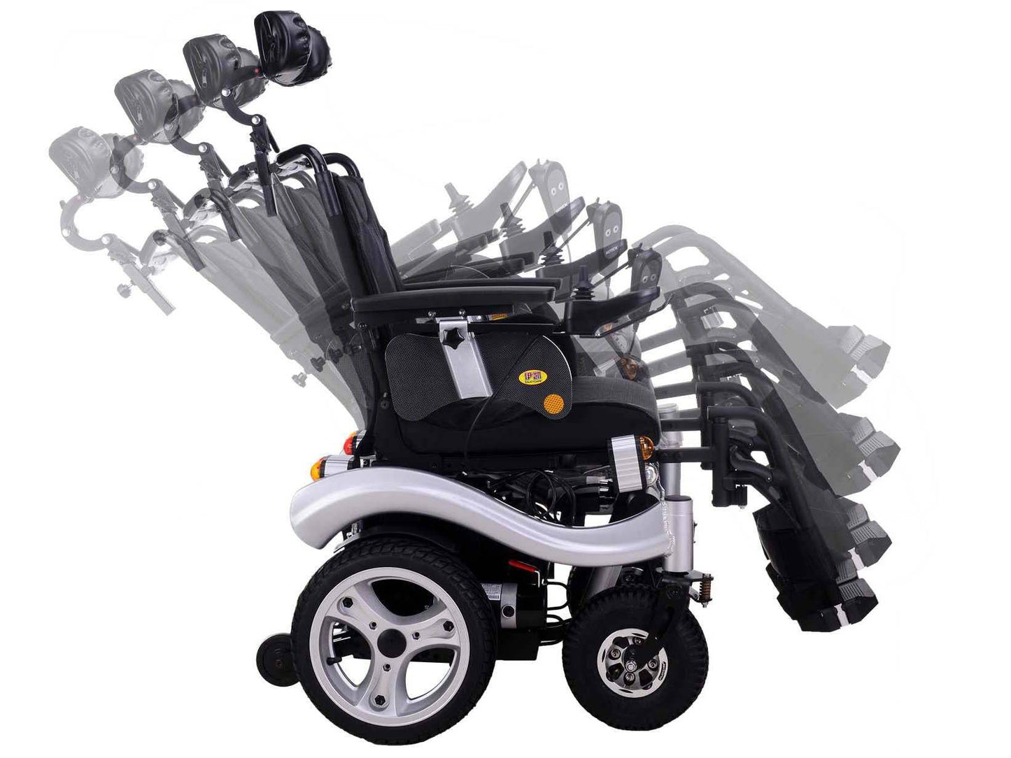 ENJOYCARE EPW65: Heavy-Duty Power Wheelchair, Stable with 2x75AH Battery - COOL BABY