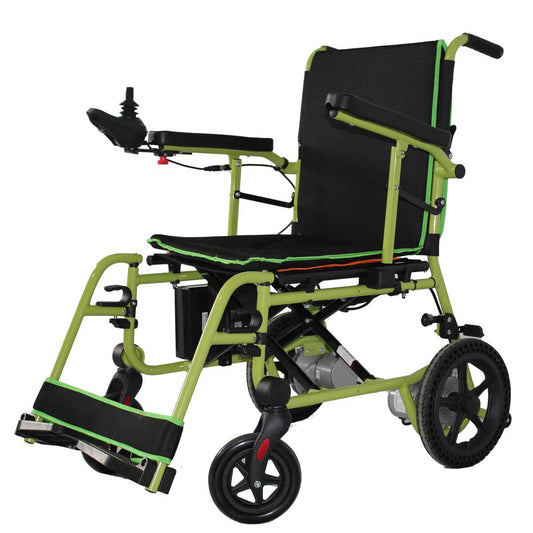 ENJOYCARE EPW67B Lightweight Wheelchair with Durable Brushless Motor for Extended Usage and Solid Iron Body Construction - COOL BABY
