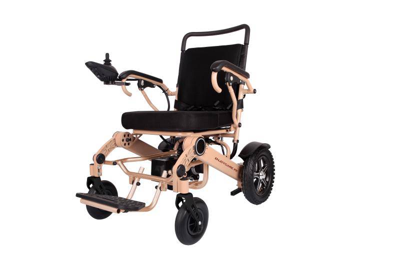 ENJOYCARE EPW601A: Lightweight Folding Electric Wheelchair with Durable Aluminum Frame - COOL BABY