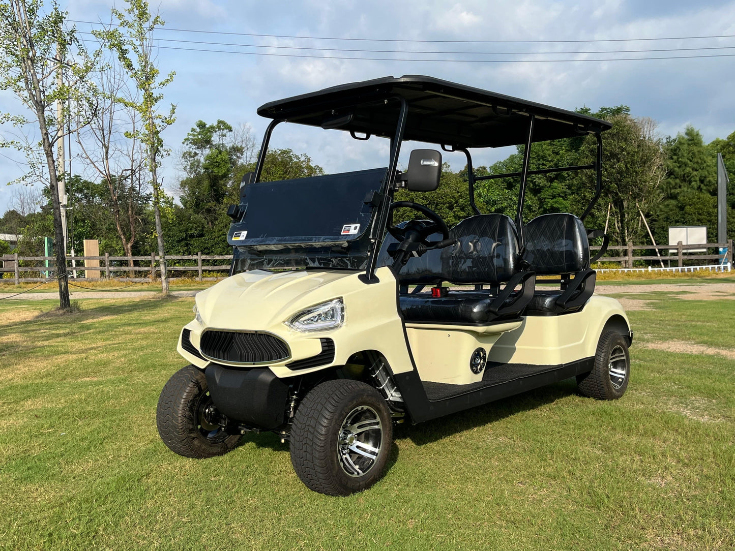 COOLBABY TXV40 A Durable 48V 4 Passenger Golf Cart Buggy Rides - COOL BABY