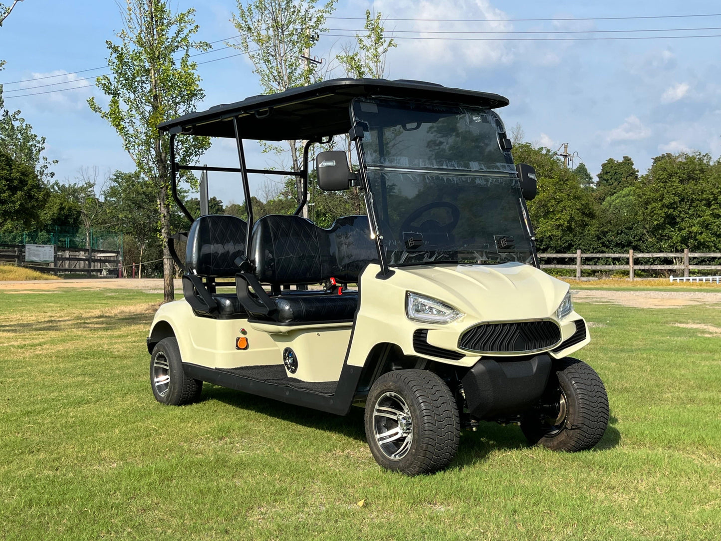 COOLBABY TXV40 A Durable 48V 4 Passenger Golf Cart Buggy Rides - COOL BABY