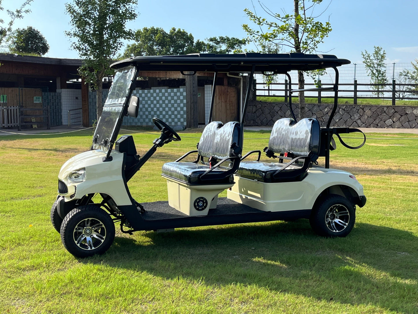 COOLBABY TXV40 A Durable 48V 4 Passenger Golf Cart Buggy Rides - COOL BABY