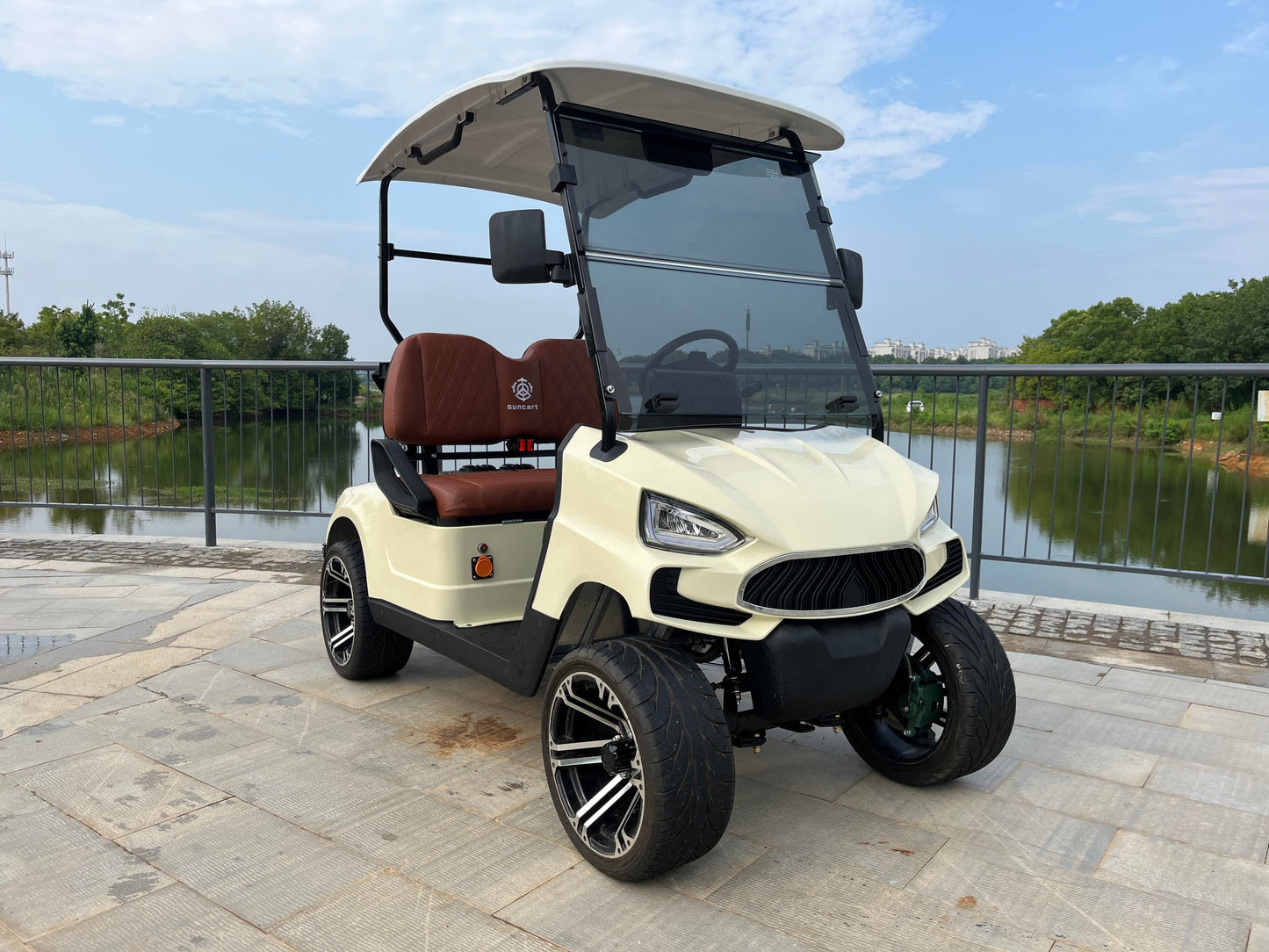 COOLBABY TXV20: A 48V 2 Passenger Golf Cart Durable Buggy Experience - COOL BABY