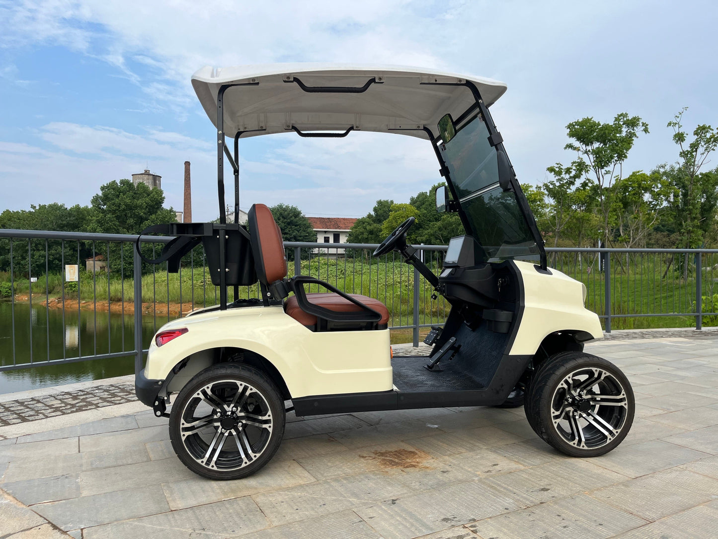 COOLBABY TXV20: A 48V 2 Passenger Golf Cart Durable Buggy Experience - COOL BABY