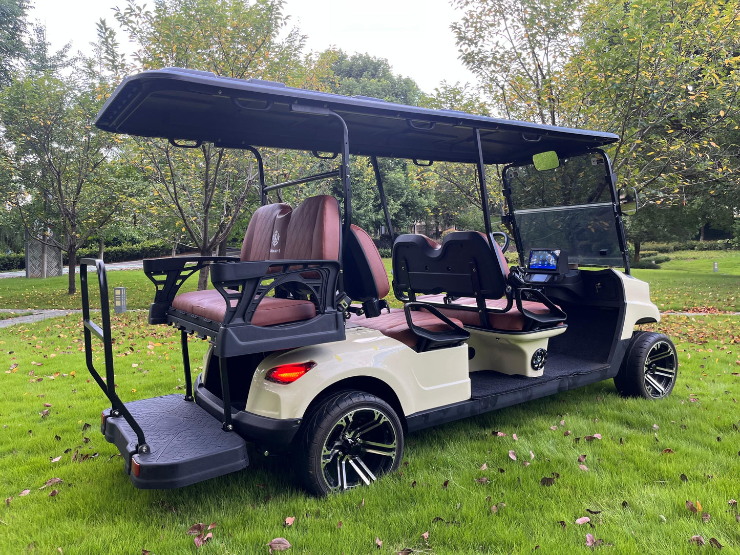 COOLBABY TXV42 A Durable 48V 6 Passenger Golf Cart, Adult 6 Seater Buggy Adventures - COOL BABY