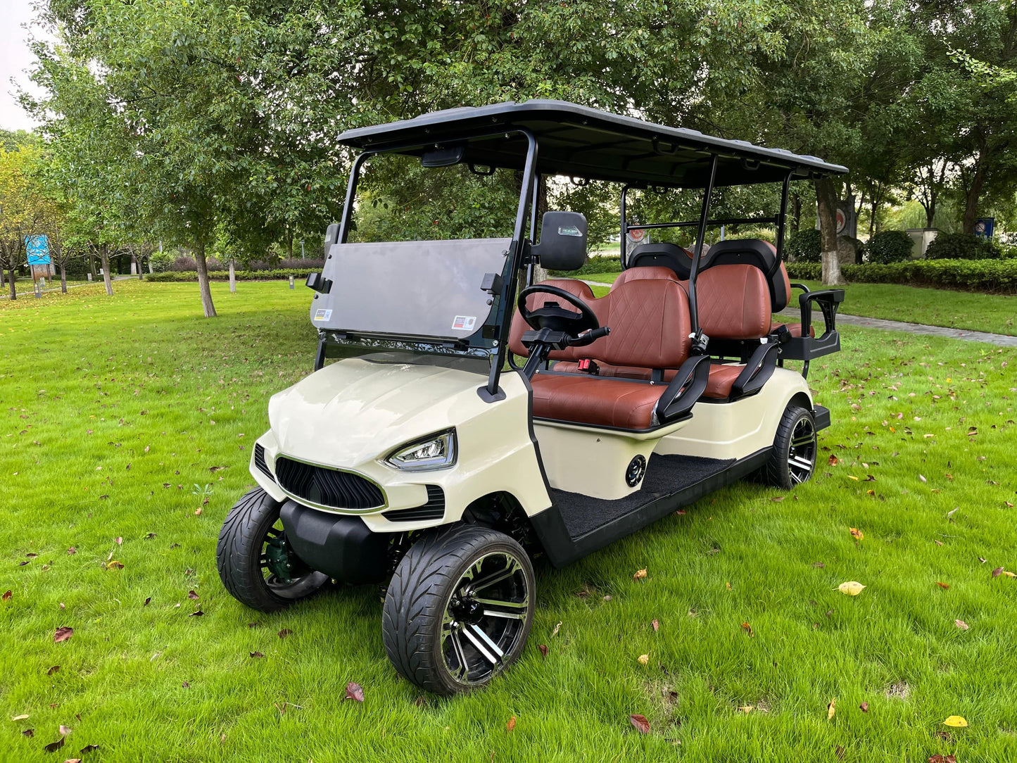 COOLBABY TXV42 A Durable 48V 6 Passenger Golf Cart, Adult 6 Seater Buggy Adventures - COOL BABY