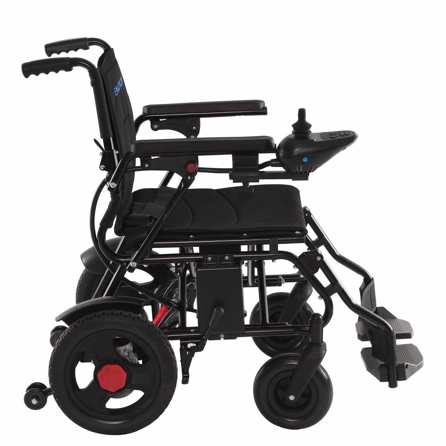 ENJOYCARE EPW63: 30kg Lightweight Folding Electric Wheelchair, 15km Range - COOL BABY