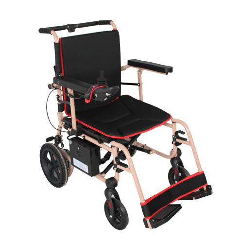 ENJOYCARE EPW67A: Lightweight Wheelchair with Brushless Motor and Solid Iron Body - COOL BABY
