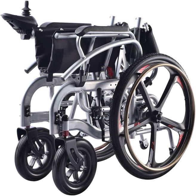 COOLBABY ZZR-E310D: Portable 24-Inch Electric Wheelchair for Adults and the Elderly - COOL BABY