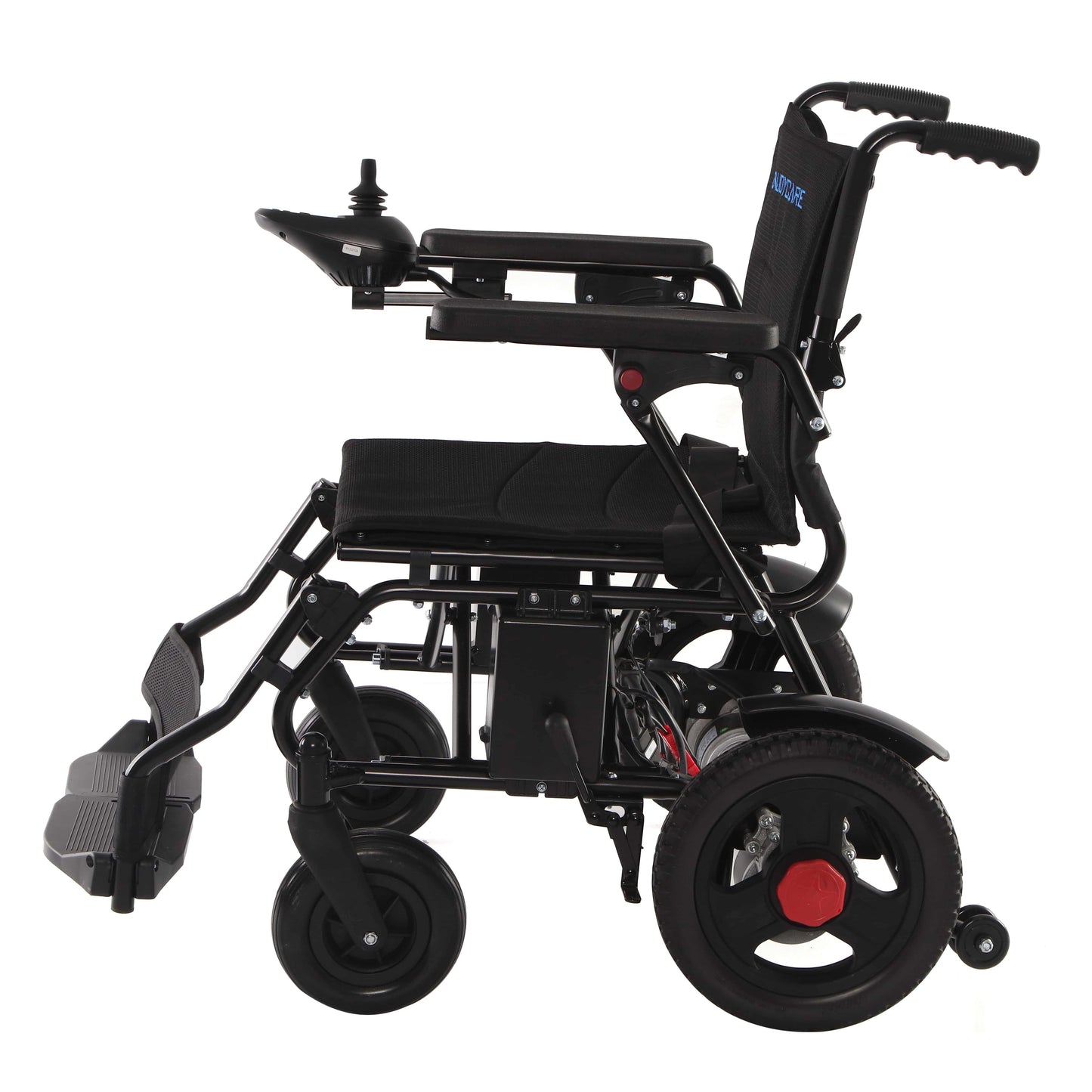 ENJOYCARE EPW63: 30kg Lightweight Folding Electric Wheelchair, 15km Range - COOL BABY