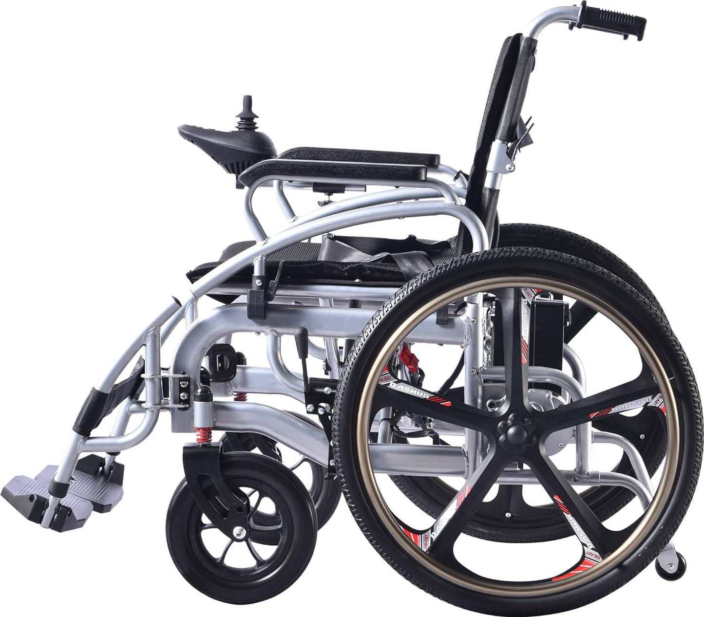 COOLBABY ZZR-E310D: Portable 24-Inch Electric Wheelchair for Adults and the Elderly - COOL BABY