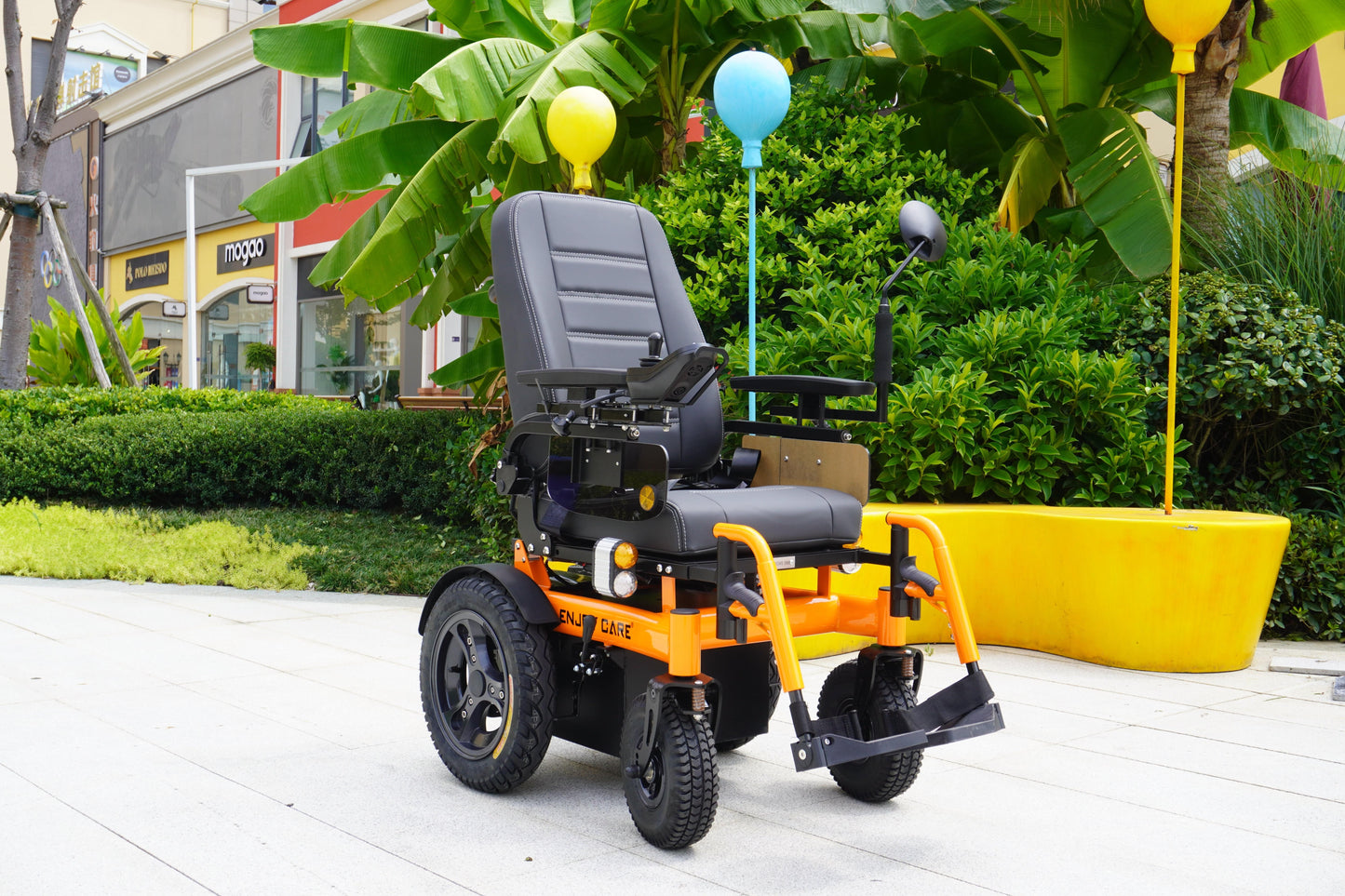 ENJOYCARE EPW62L: Heavy-Duty Electric Wheelchair, 180kg Capacity - COOL BABY