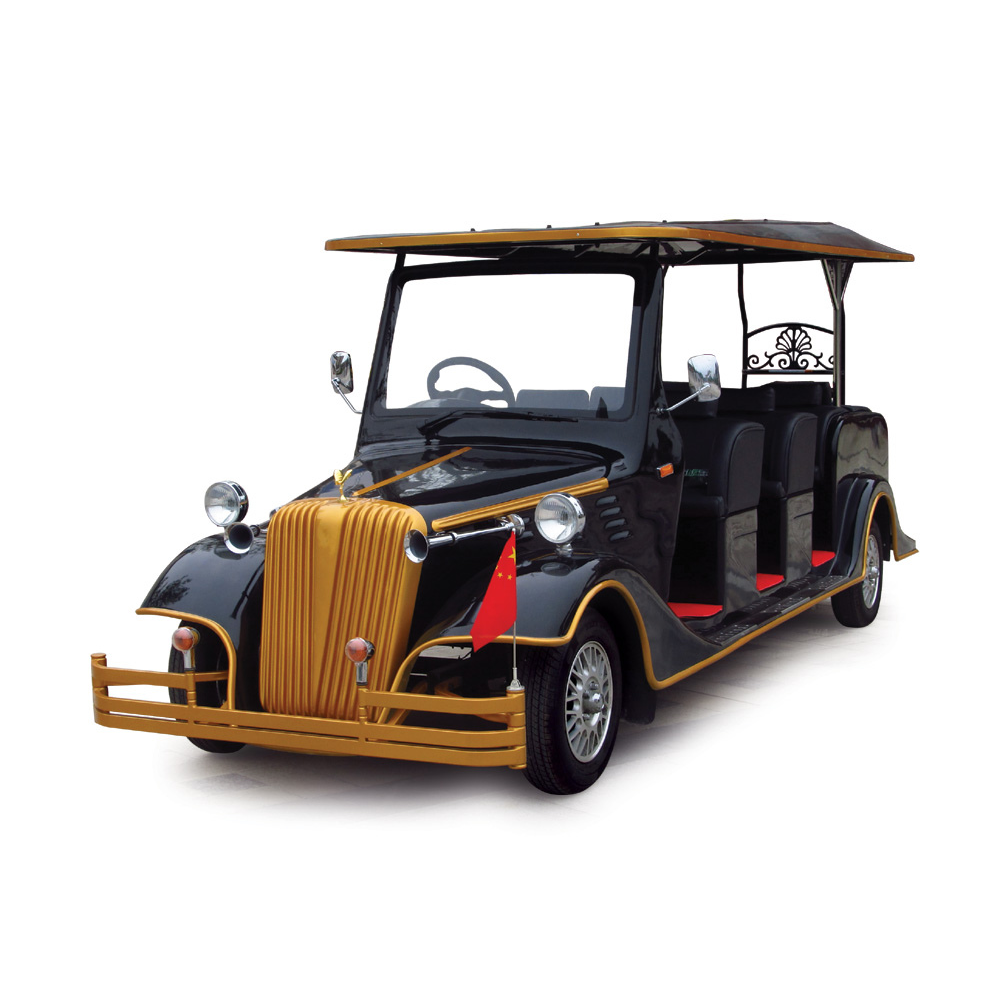 LT-S8: 8-Seater Vintage Tour Cart - COOLBABY