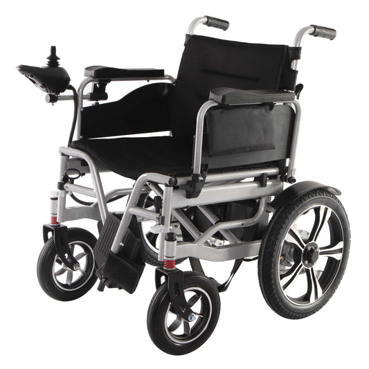ENJOYCARE EPW67: Foldable Electric Wheelchair, 120kg Capacity, 520mm Seat - COOL BABY
