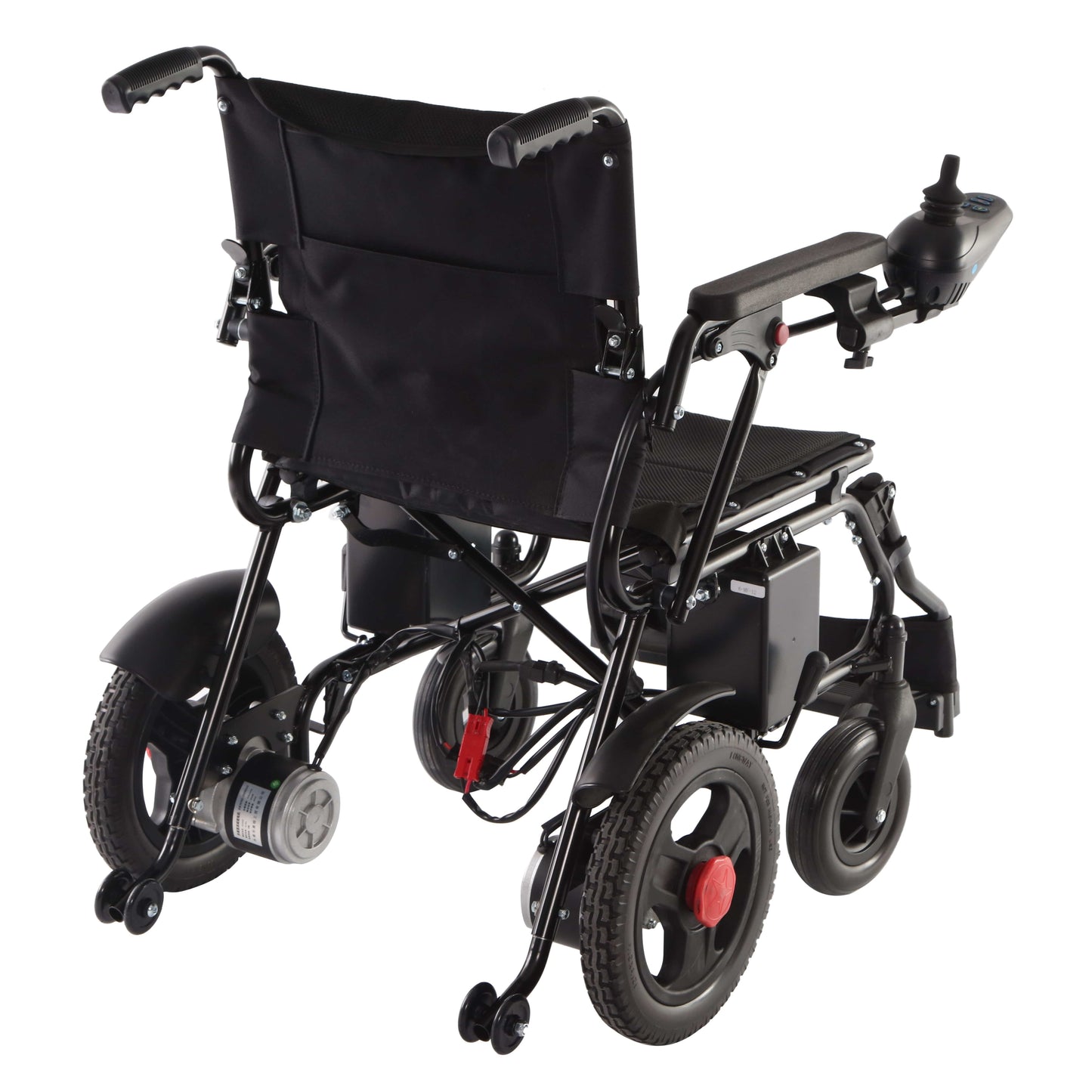 ENJOYCARE EPW63: 30kg Lightweight Folding Electric Wheelchair, 15km Range - COOL BABY